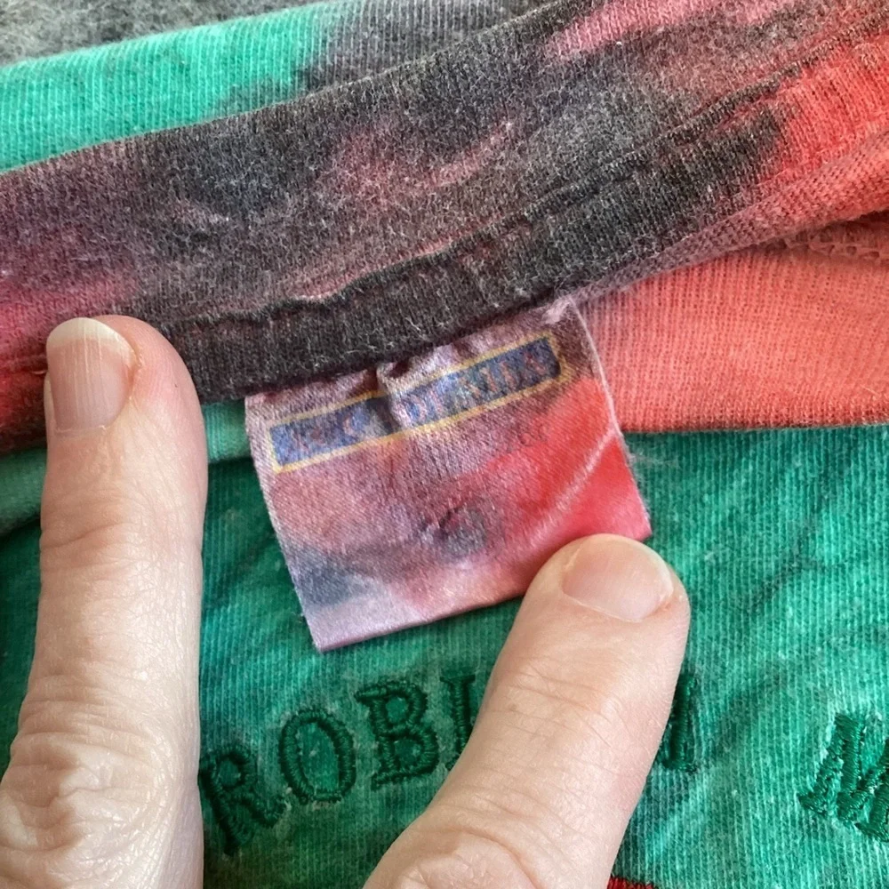 Vintage Hard Rock Cafe Tie‎ Dye Jamaica T-Shirt, Medium ‘No Problem Mon’